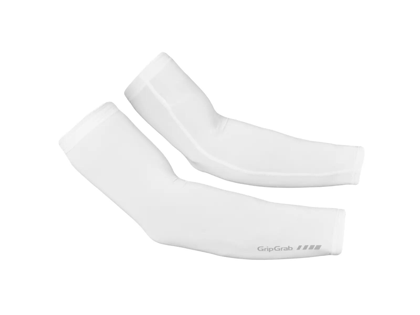 Gripgrab Upf 50+ Uv Protect Arm Sleeves White - S 1/5