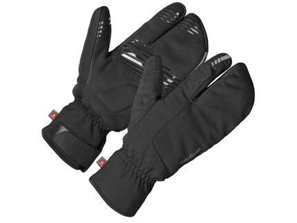 Gripgrab Nordic 2 Windproof Deep Winter Lobster Gloves Black - M
