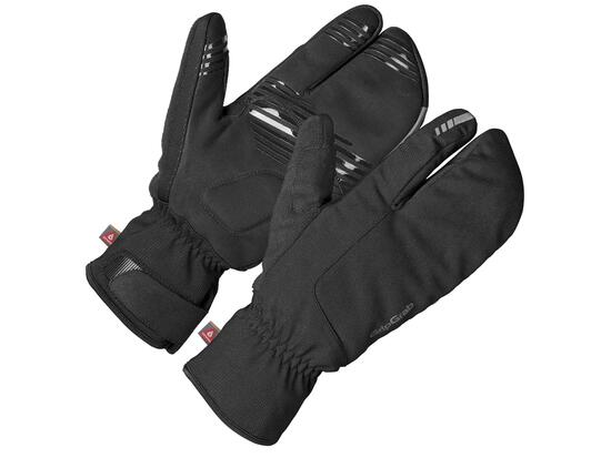 Gripgrab Nordic 2 Windproof Deep Winter Lobster Gloves Black - M