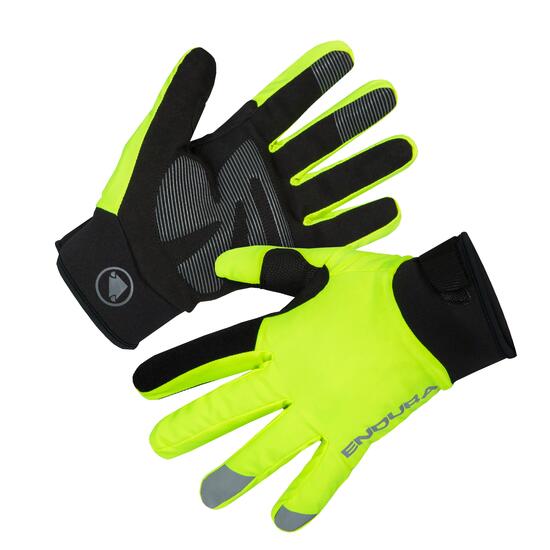 Endura Strike Handschoenen Bright Geel - Waterdicht, Winddicht