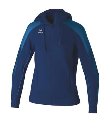 Erima Evo Star Trainingsjacke mit Kapuze Blau