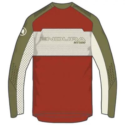 Endura Mt500 Burner Lite L/s T-Shirt ROT