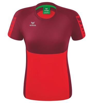Erima six wings t-shirt nieuw koningsblauw/nieuw marine