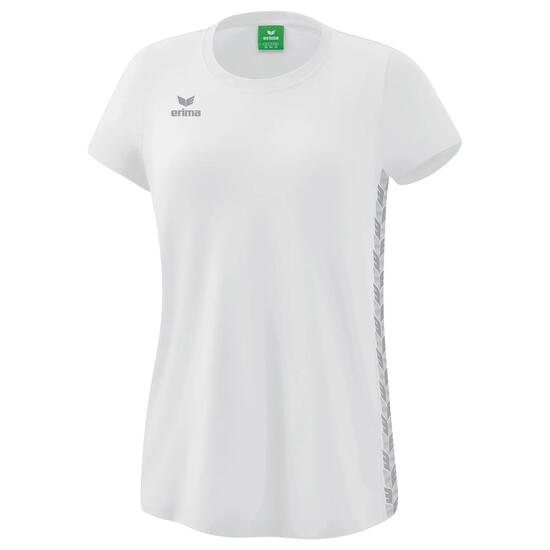 Erima Essential Team T-shirt Blanc/Monument Grey