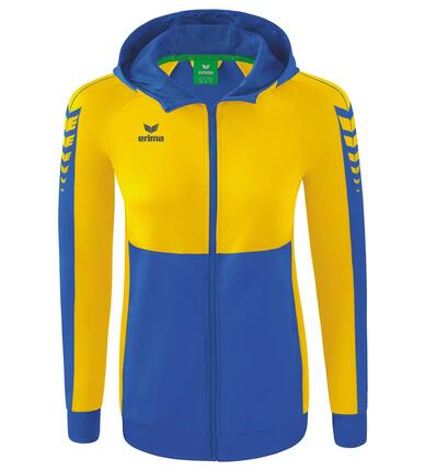 Erima Six Wings Trainingsjacke mit Kapuze Orange