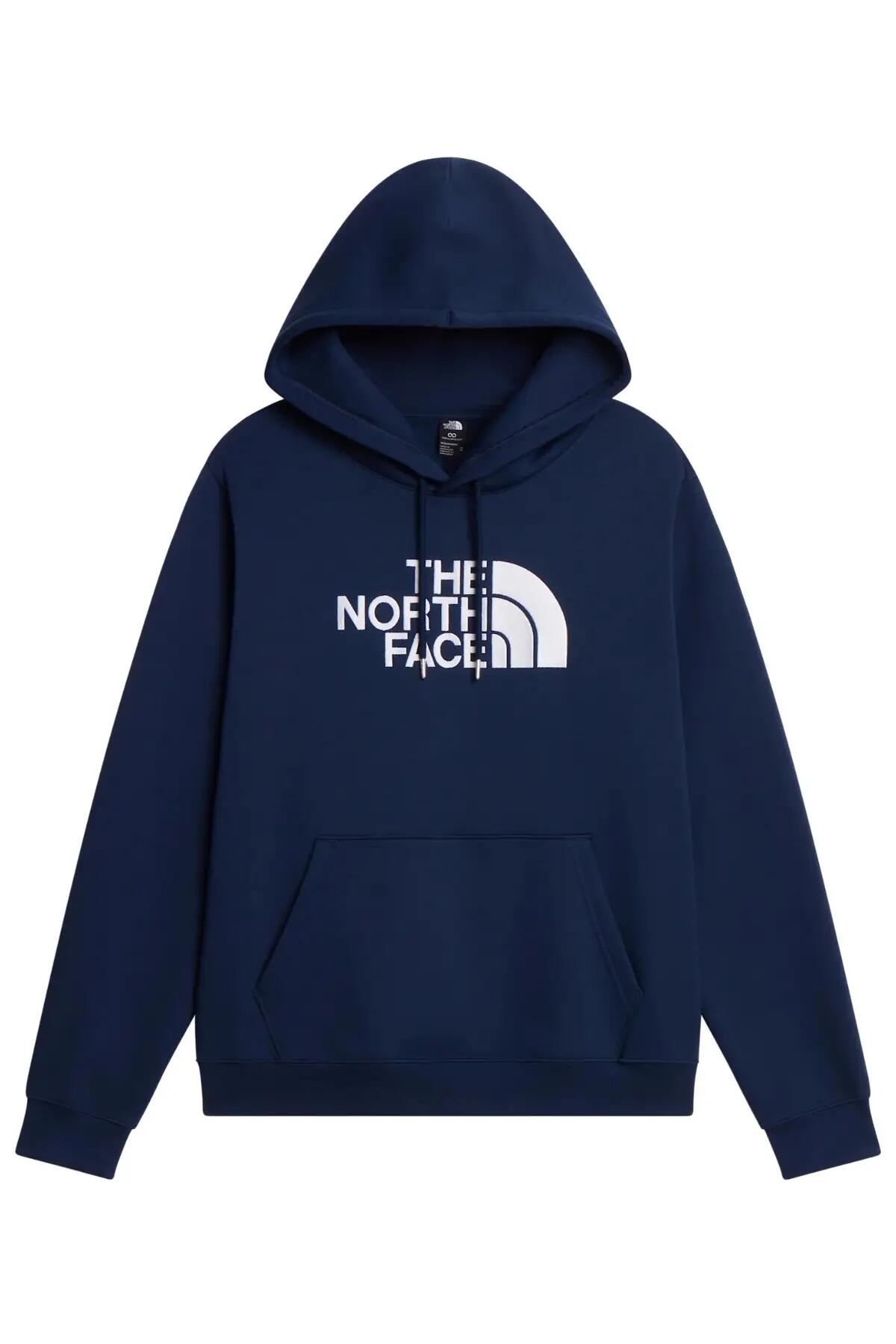 Bluza polarowa THE NORTH FACE M ESS DP REG HOODIE Niebieski 5/5