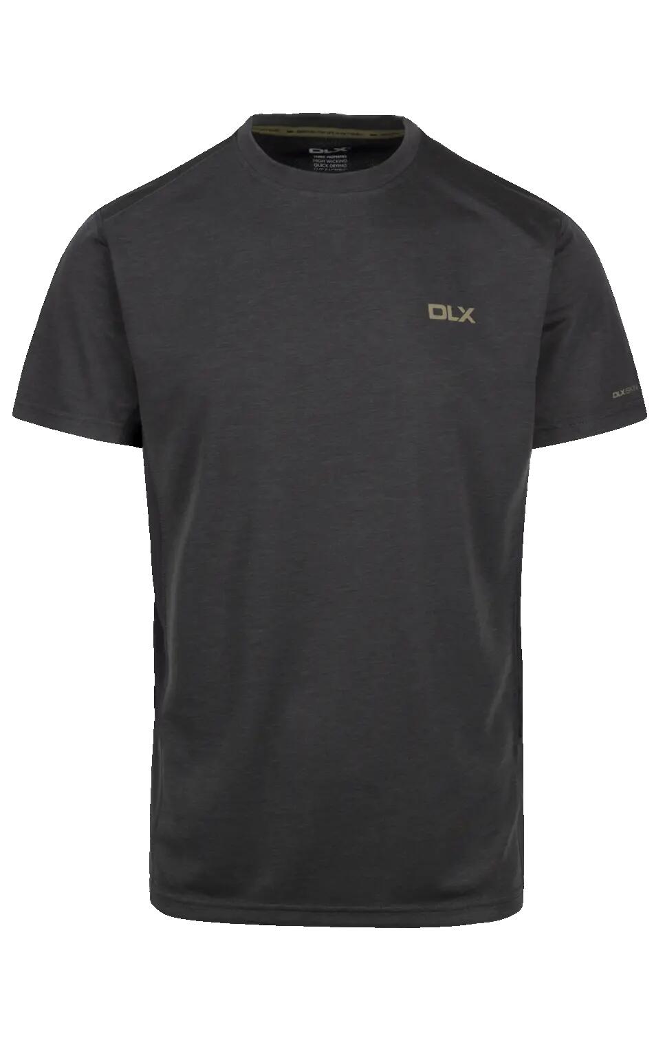 Dlx Garvey - Heren Dlx T-shirt Donkergrijs Gemêleerd 1/3