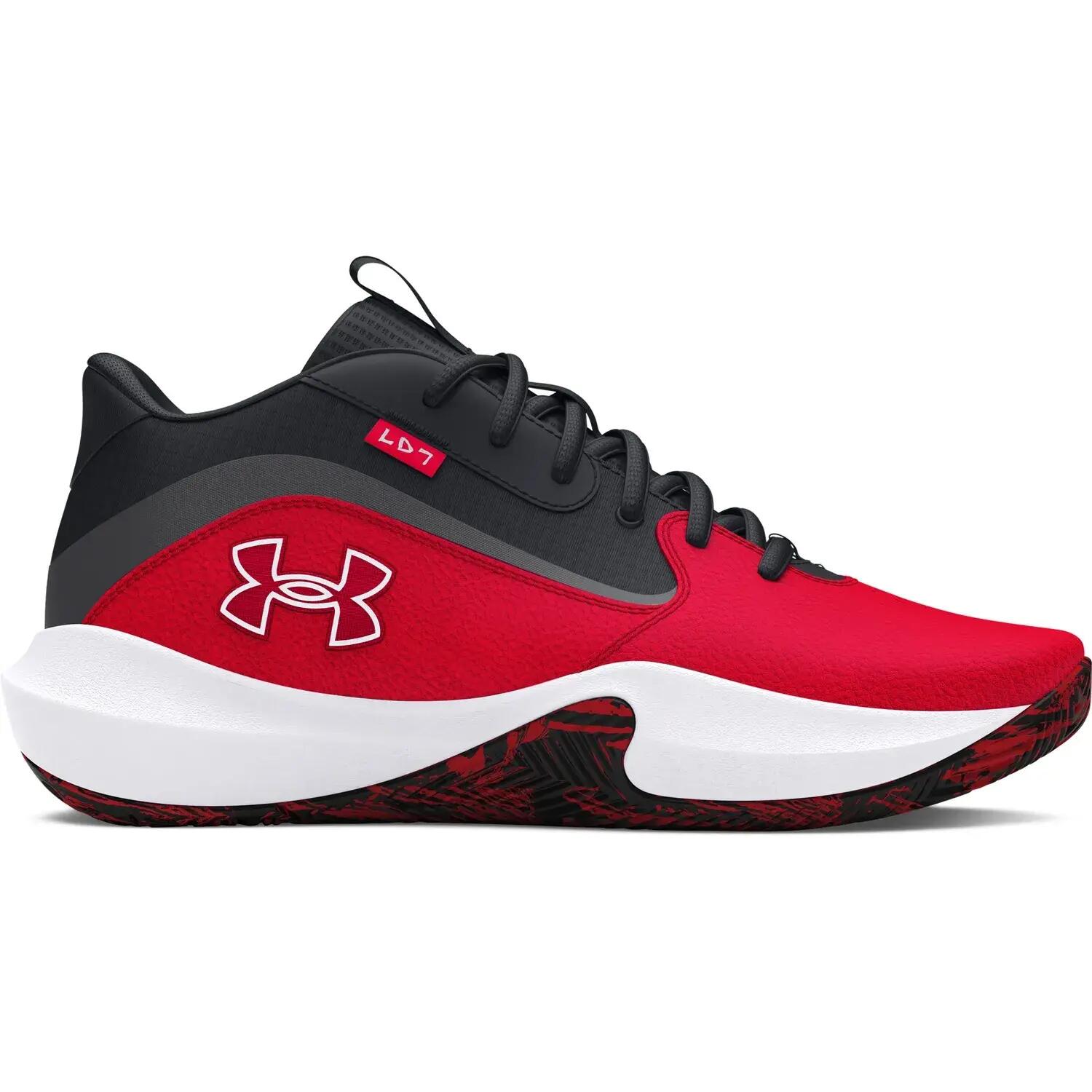 Scarpe unisex Under Armour Lockdown 7 Rosse Rosse 1/15