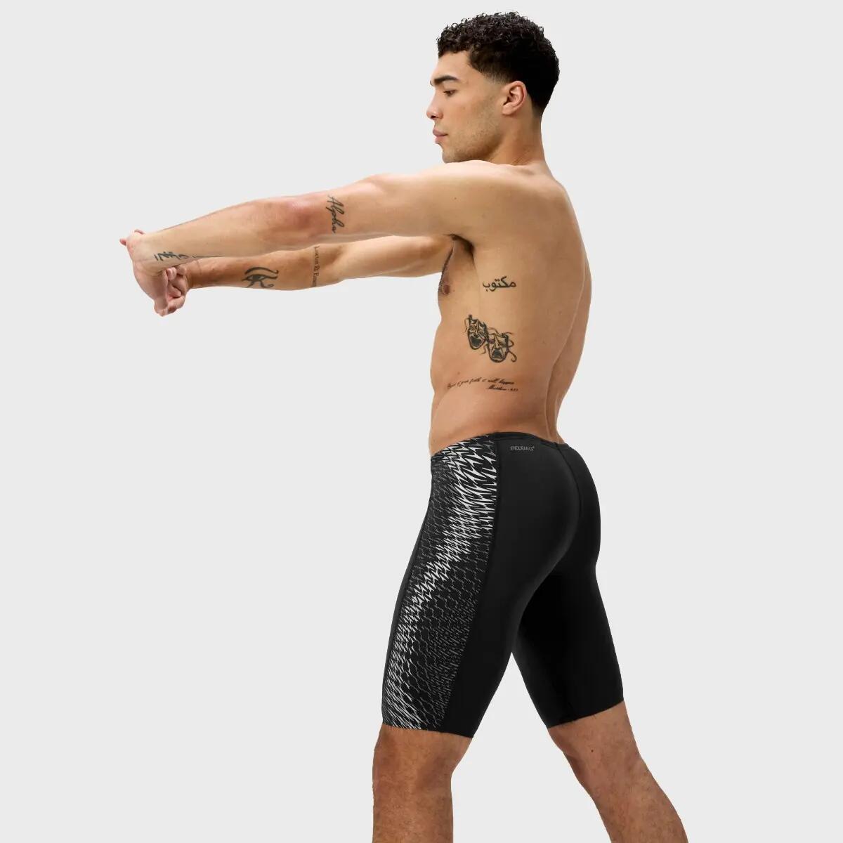 Jammer Speedo Endurance+ Tech Panel Noir Vert 3/7