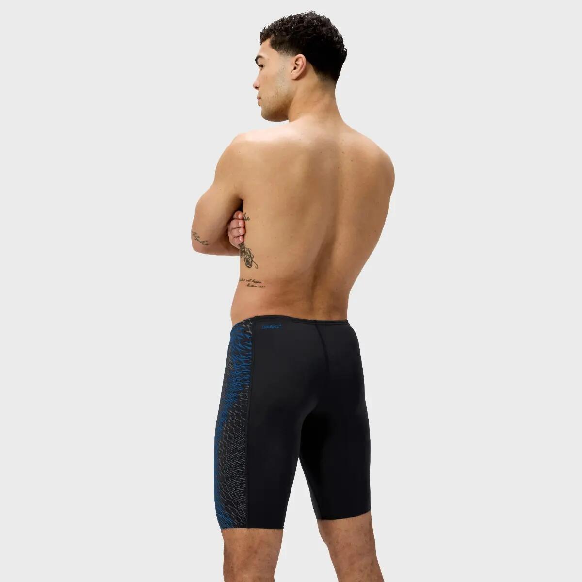 Jammer Speedo Endurance+ Tech Panel Noir/Bleu 4/7