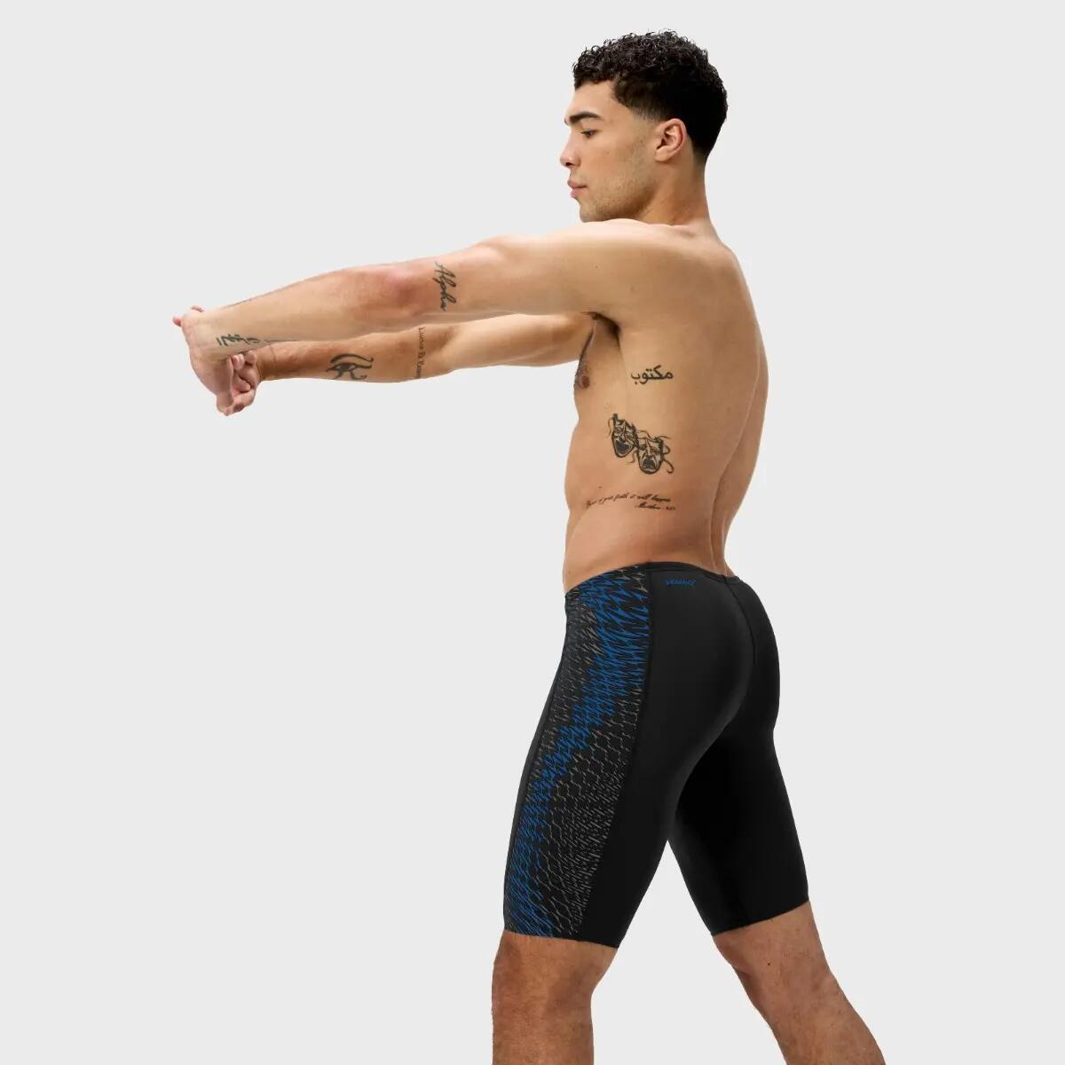 Jammer Speedo Endurance+ Tech Panel Noir/Bleu 3/7