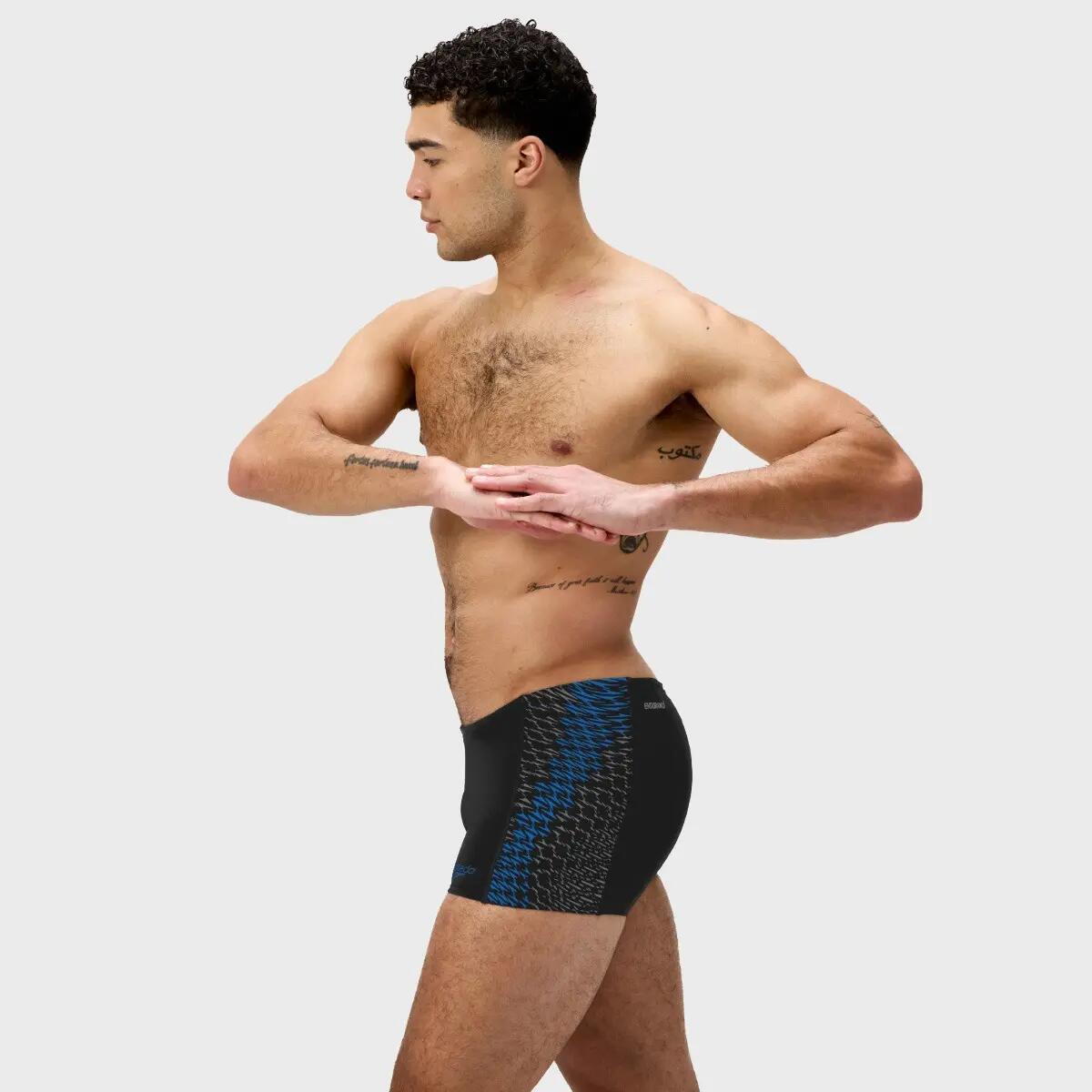 Short de bain homme Aquashort Tech Panel Noir VII 3/7