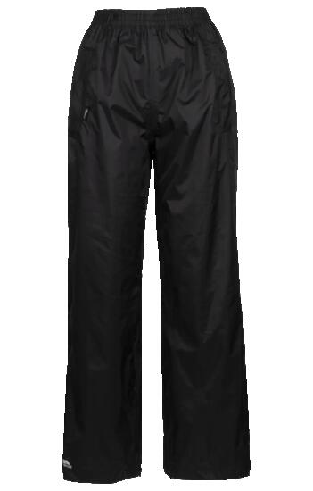 Trespass Qikpac Pantalon -femelle Packaway Trs Noir