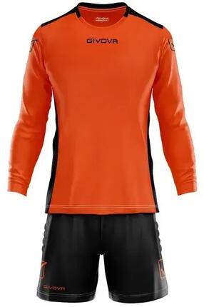 Ensemble gardien de but maillot manches longues et short enfant Givova Hyguana