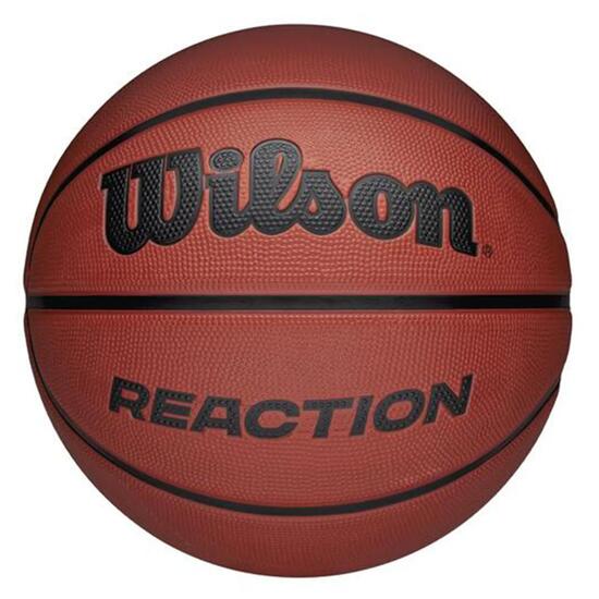 Ballon de basket Wilson réaction Bskt marron