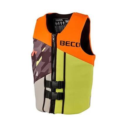 Beco Beactive Schwimmweste Neo 50n | Gelb/Orange 2XL