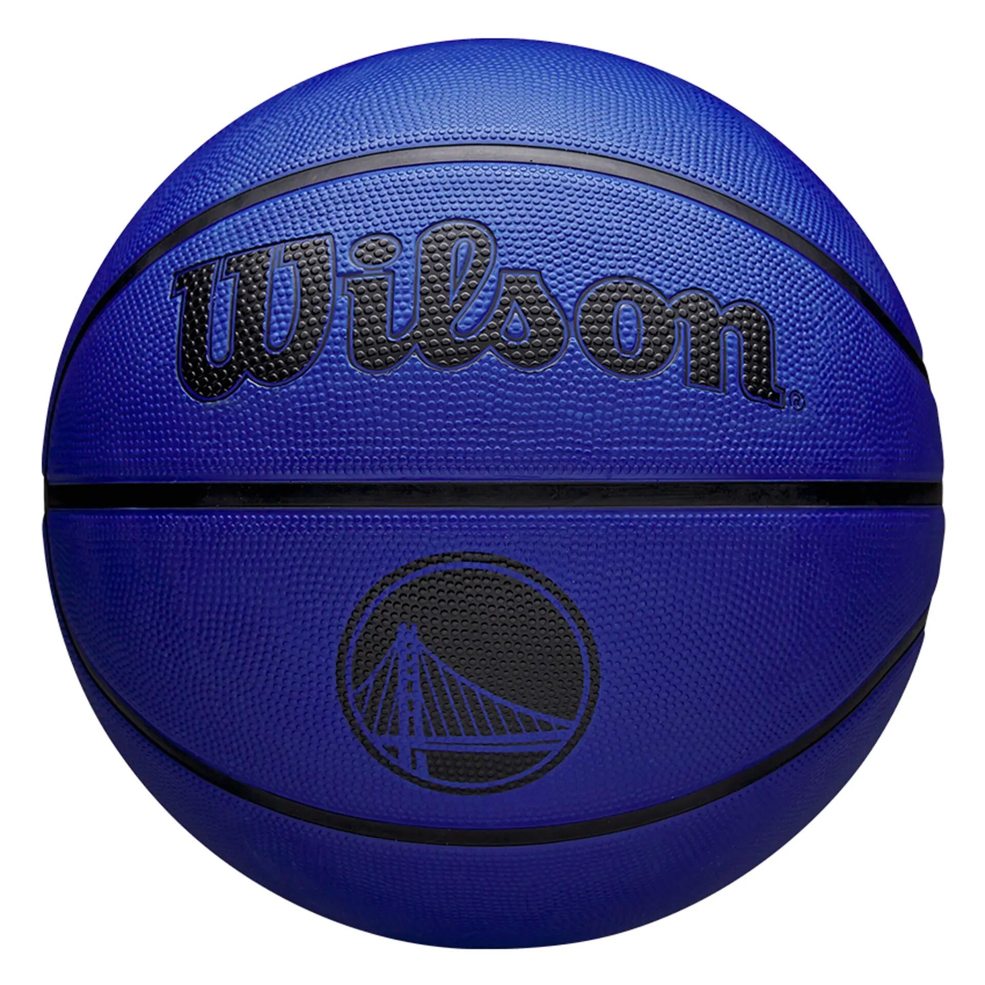 Ballon De Basket Wilson Nba Team Solid Warriors Multicolore 1/7