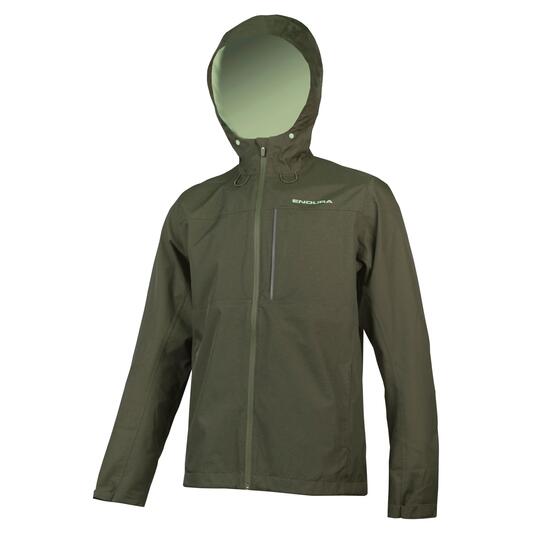 Endura Hummvee Wproof Hooded Jkt Bo Bottle Green