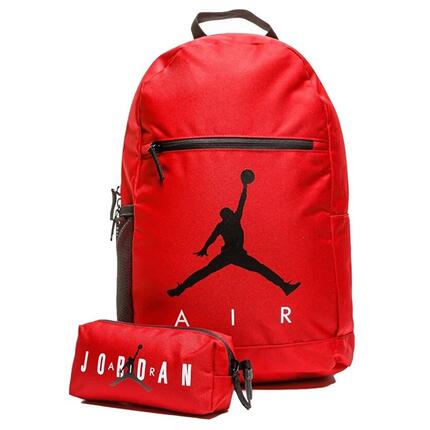 Nike Jordan Air Rucksack mit Federmäppchen Rojo ÚNICA