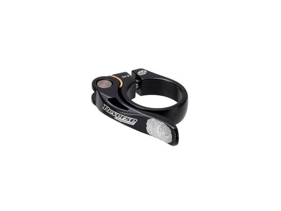 Reverse Sattelklemme Long Life Schwarz