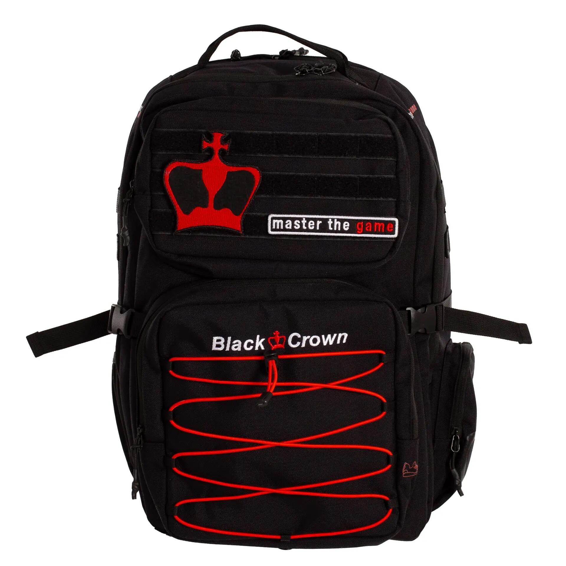 Zwarte Crown Spartan-rugzak 1/5