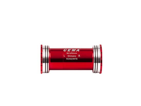 Cema Bottom Bracket Bb86 - Bb92 Interlock Red