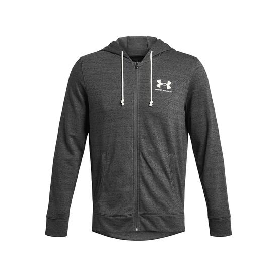 Herren-Sweatshirt Under Armour Rival Terry Lc Fz Grau Grau