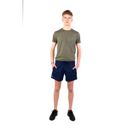 Lacoste Modèle Short Sleeved Ribbed Collar Couleur Noir