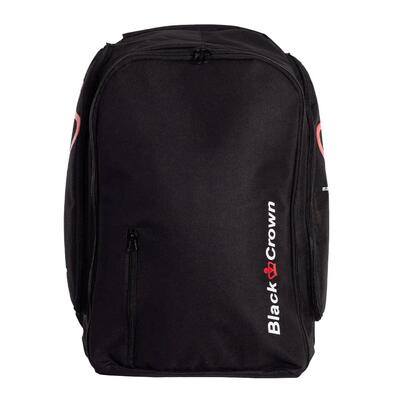 Zwarte crown focus rugzak blauw