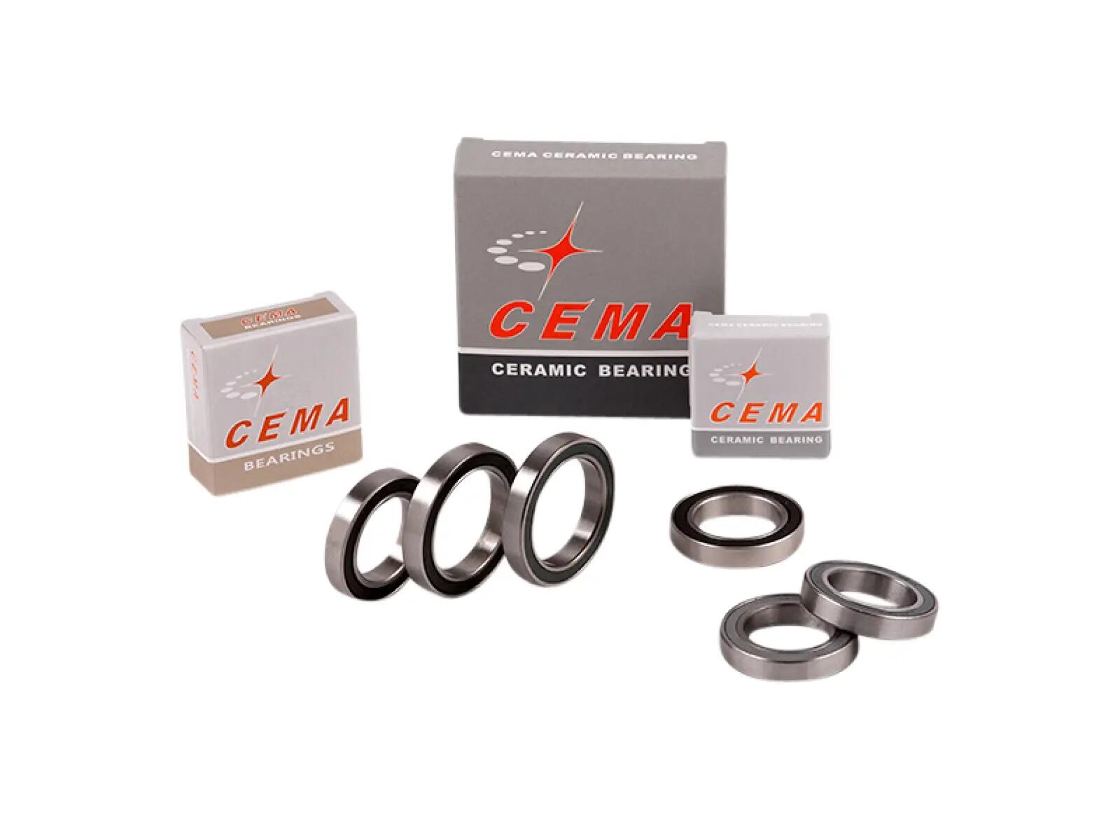 Cema Bearing For Bottom Bracket 24377 24 X 37 X 7 Silver-black