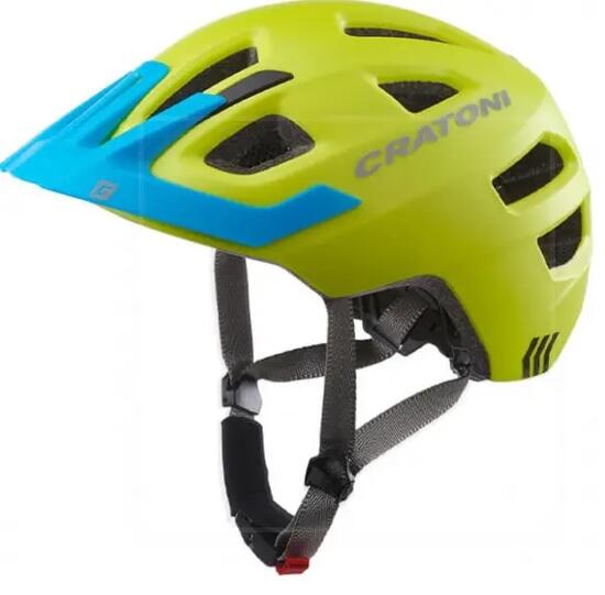 Cratoni Maxster Pro Lime/blue Matt Children's Helmet