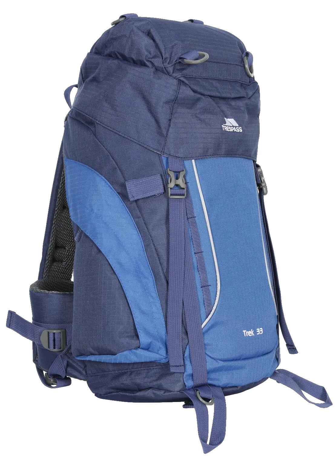 Rucsac Trespass Trek 33 - 33 litri albastru electric
