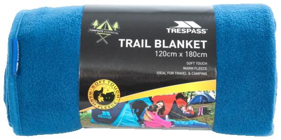 Trespass Snuggles – 120 x 180 cm große Decke, Marineblau