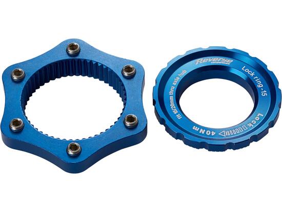 Reverse Centerlock Adapter Blue