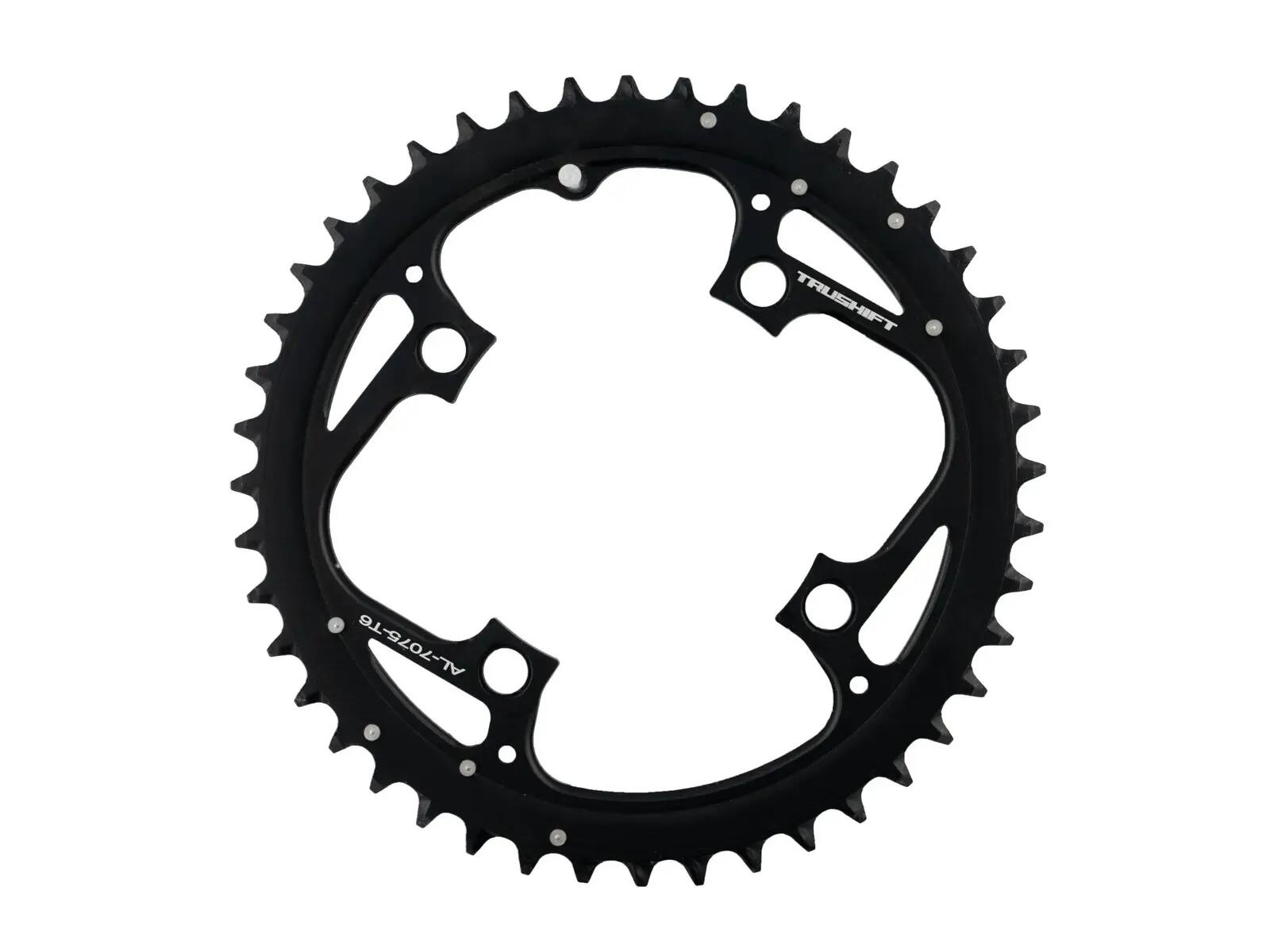 Truvativ 3x9/10 Mtb Chainring Matt Black 1/2