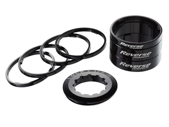 Reverse Single Speed Spacer Kit Black