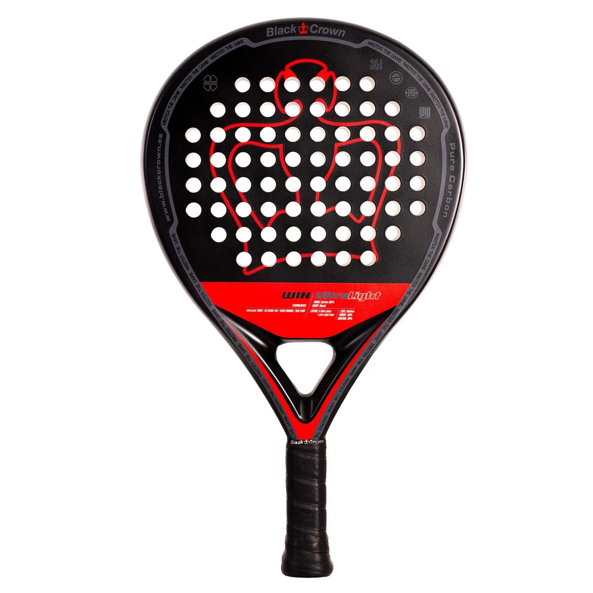 Black Crown Win Ultralight Padel Racheta Multicolora
