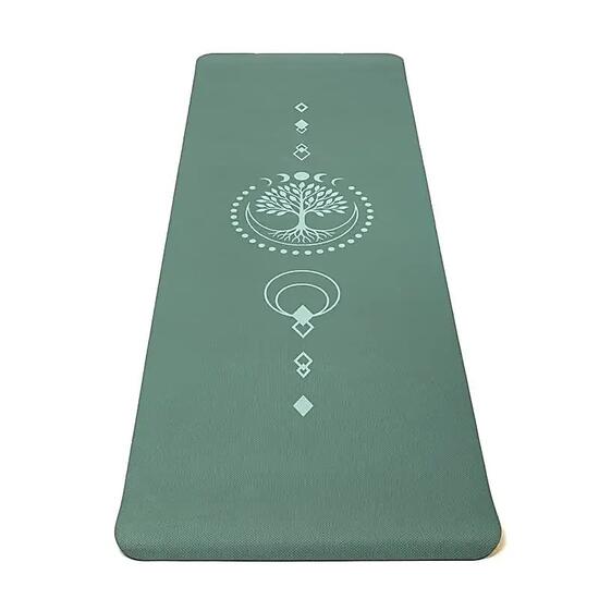 Yogi & Yogini Tapis Yoga TPE Tree Of Life Vert - 950 g