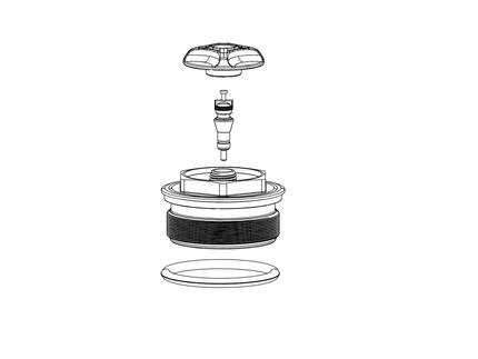 Gabel Rockshox Top Cap Solo Air Lyrik B1/Yari/Pike B