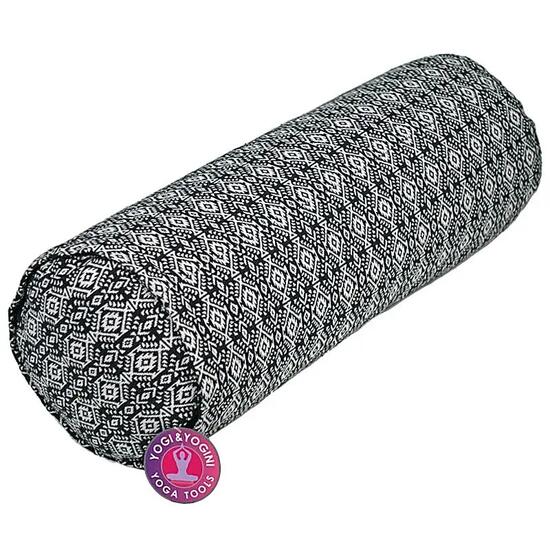 Bolster Yogi & Yogini coton, rempli de sarrasin