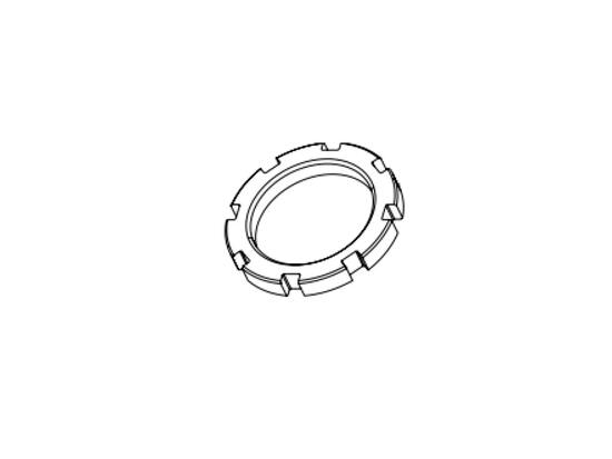Bague de serrage de plateau SRAM pour entraînement ISIS Eagle, noire