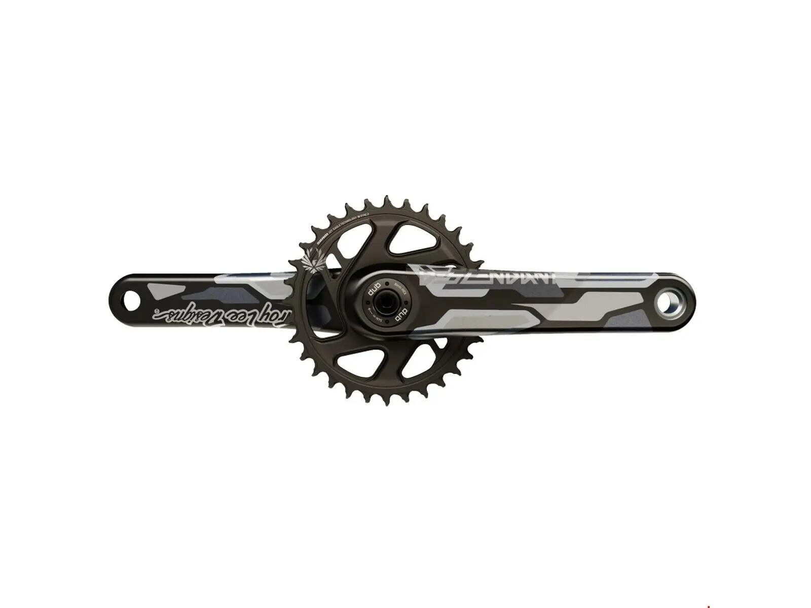 Truvativ Kurbelgarnitur Descendant Eagle Dub Colab Troy Lee Designs Schwarz 1/1