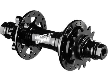 Reverse Hub Base Disc Single Speed Hinten Schwarz