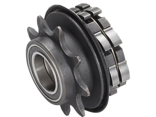 Reverse-Freilaufkörper, Single-Speed-Nabenbasis, hinten, grau