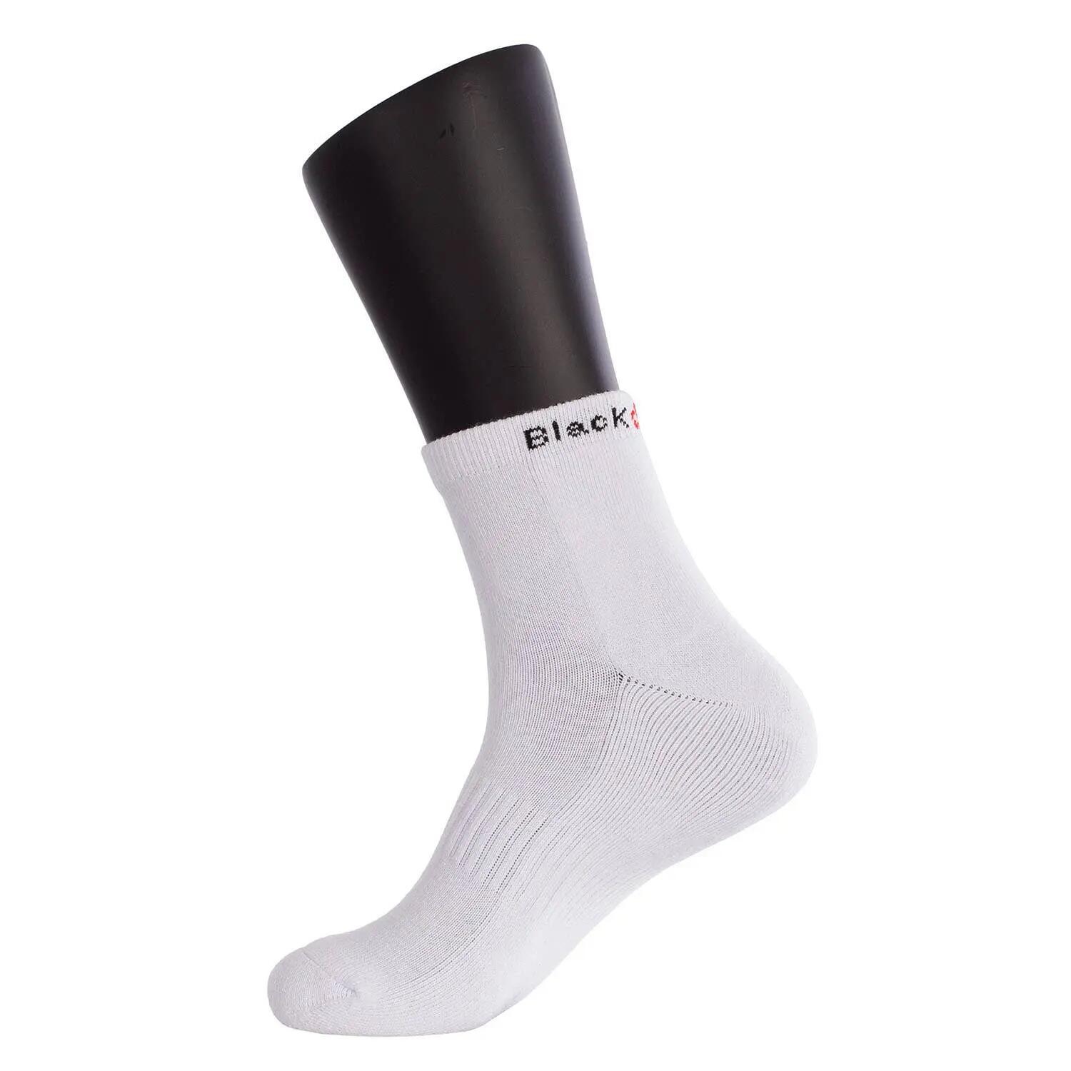Meias de tornozelo Crown Pro pretas Blanco 35-38 2/4