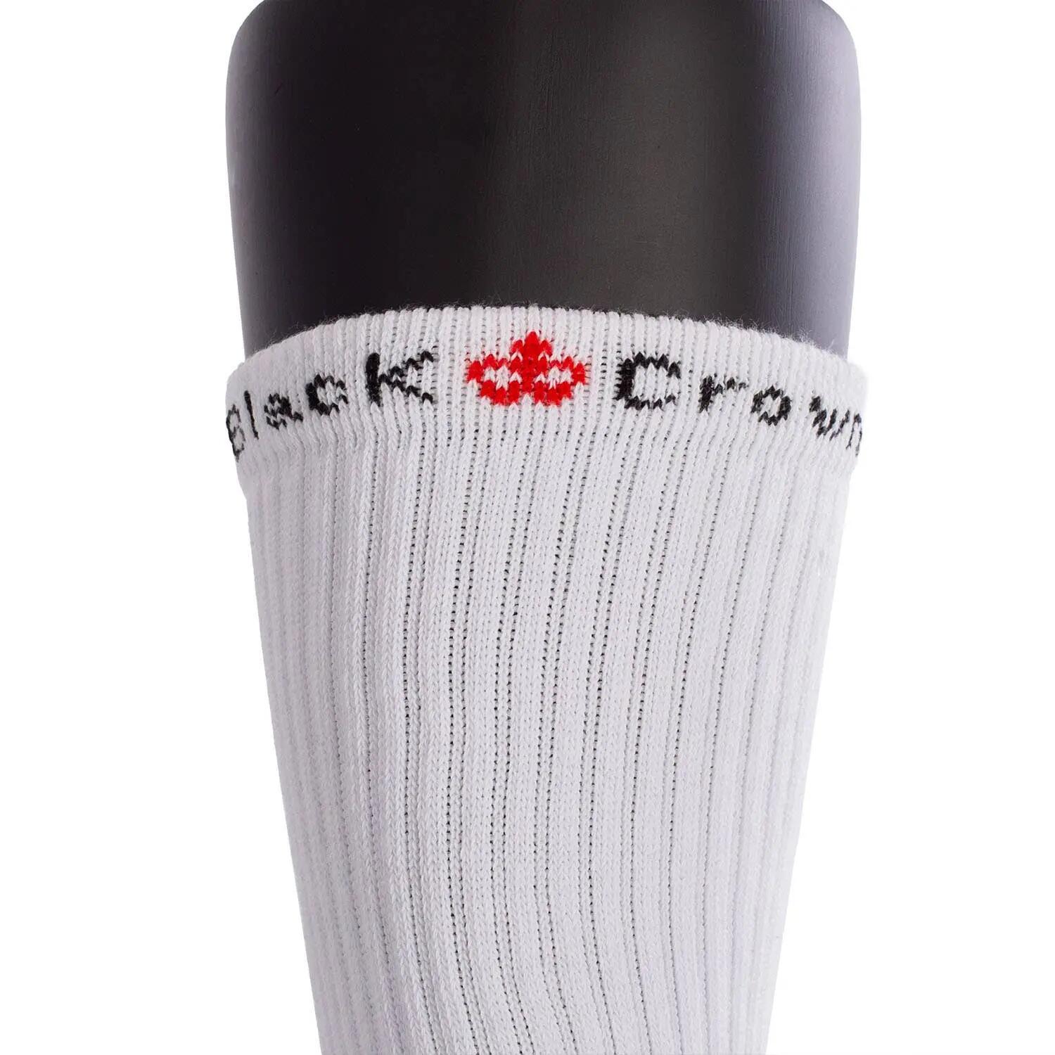 Pacote de meias altas Crown pretas Blanco 35-38 4/5