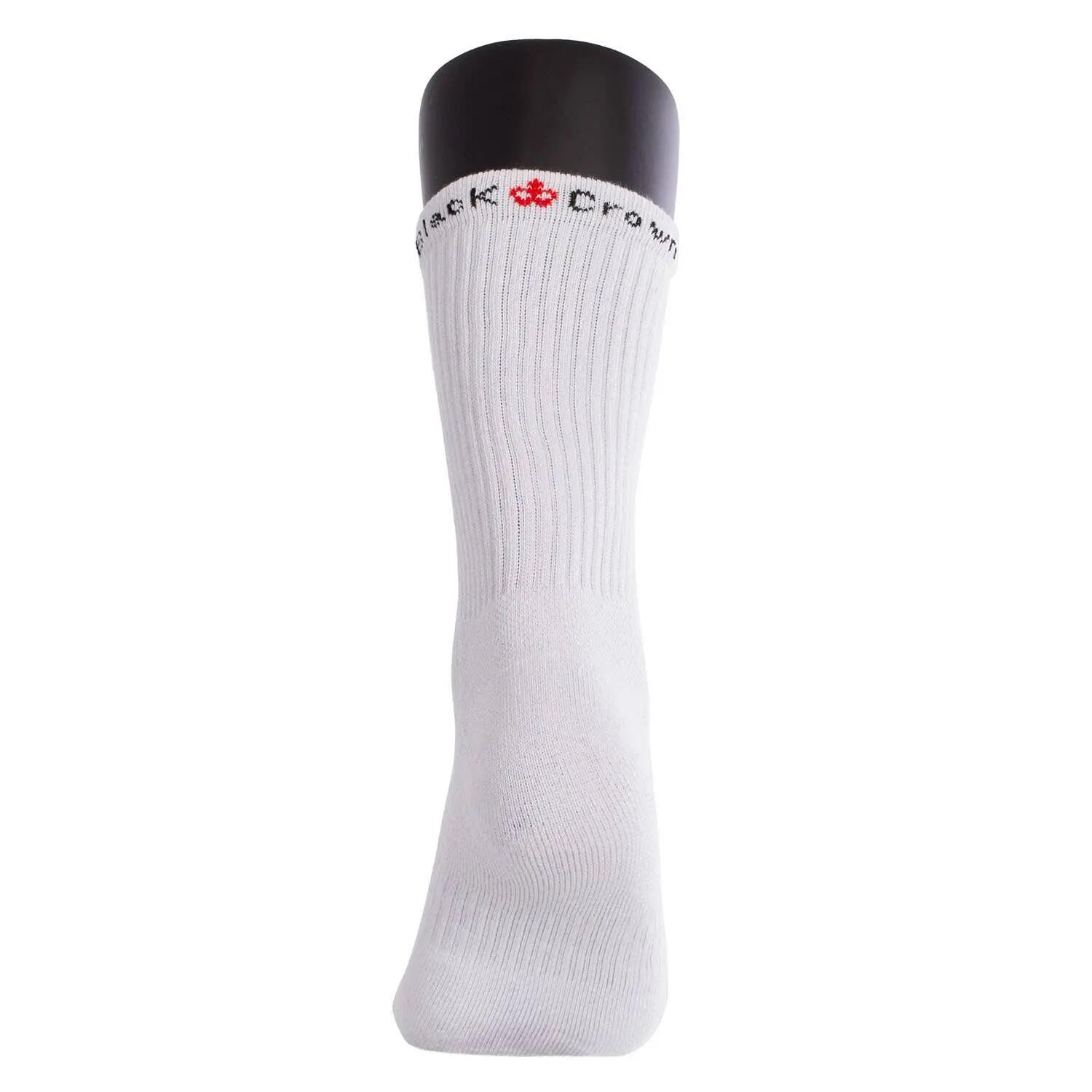 Pacote de meias altas Crown pretas Blanco 35-38 3/5