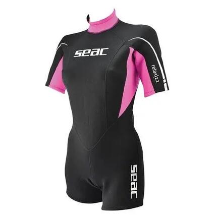 Seac Combinaison Shorty Relax pour Femme 2XL