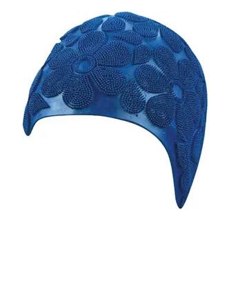 Beco Damen Deko-Badekappe Gummi Blau**
