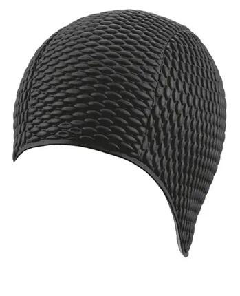 Beco Damen Bubble Badekappe | Schwarz